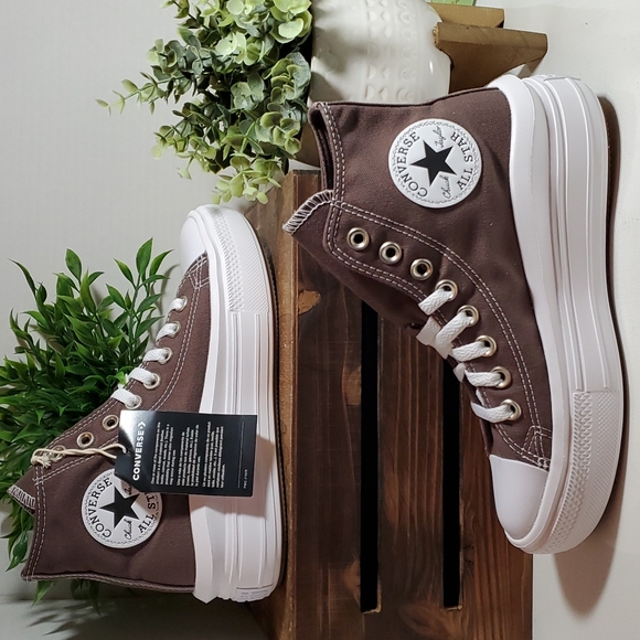 Converse CTAS MOVE HI Platform Women Sz  / A01657C - Picture 6 of 12